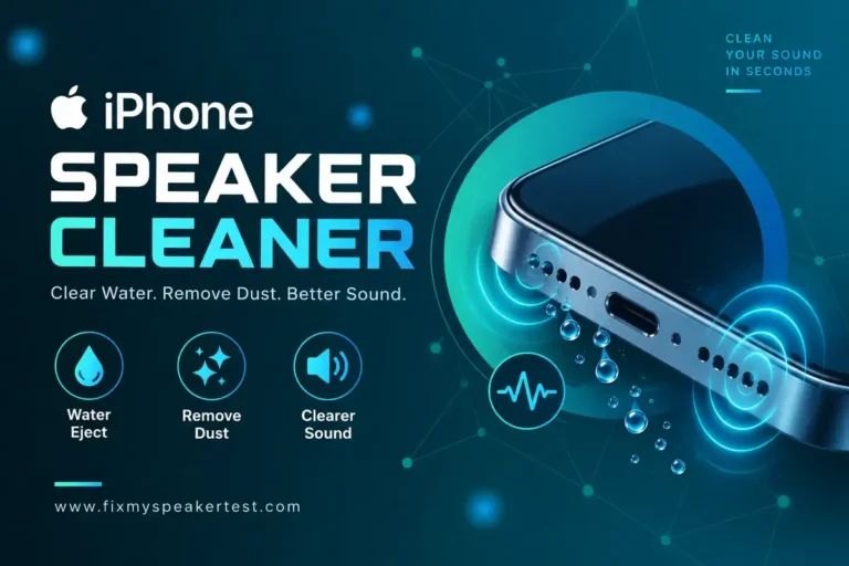 iPhone Speaker Cleaner