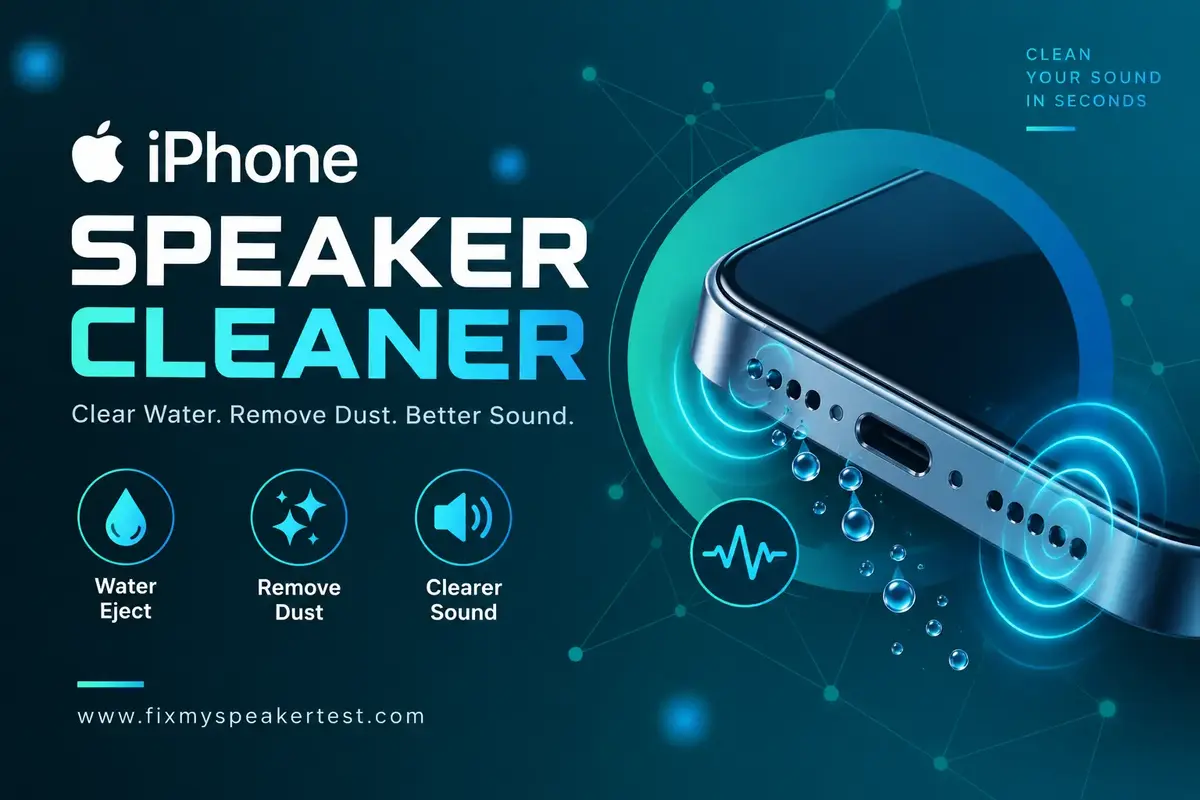 iPhone Speaker Cleaner
